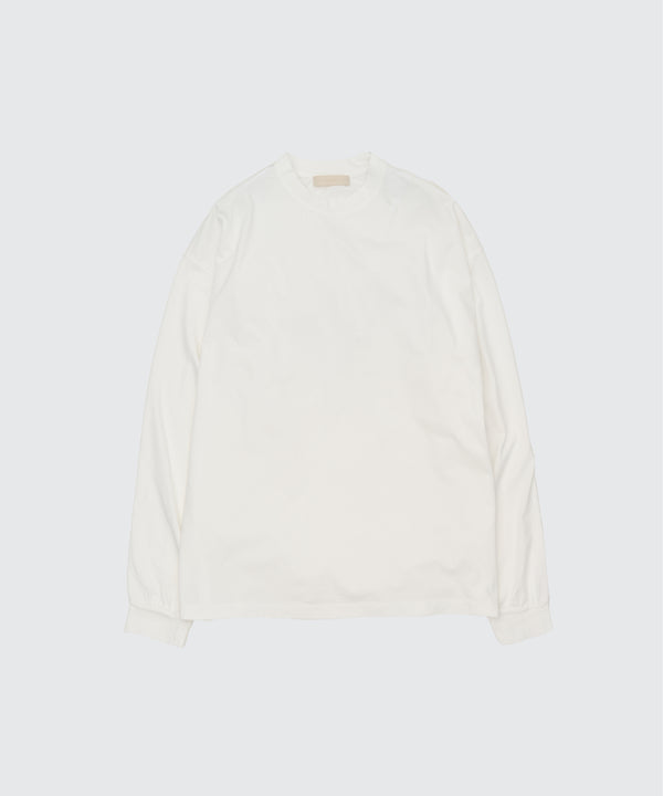 Suvin Cotton Yoke T-Shirt Long Sleeves