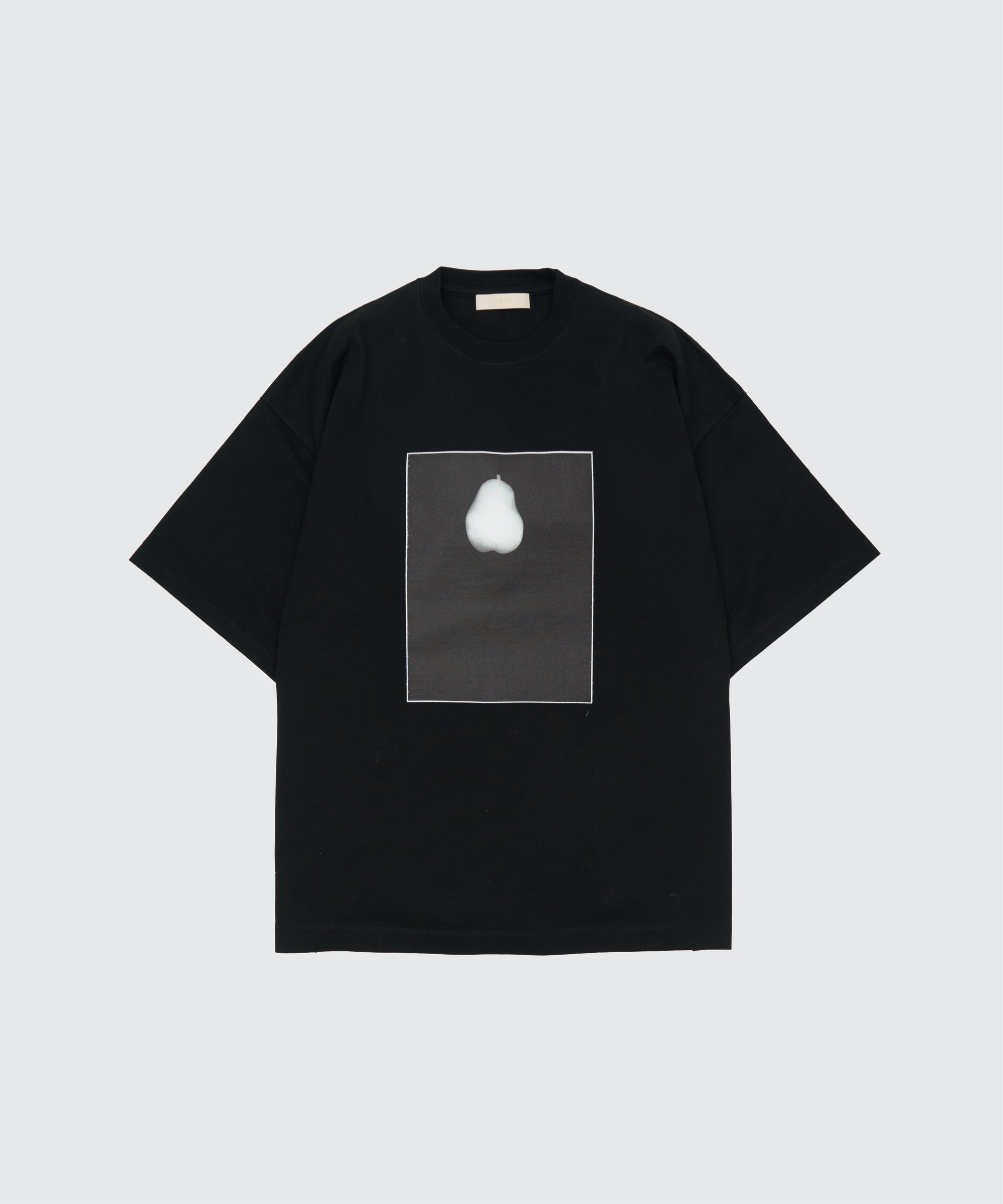 Photogram Printed T-Shirt / Pear