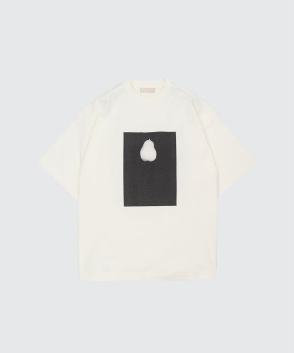 Photogram Printed T-Shirt / Pear
