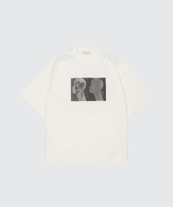 Photogram Printed T-Shirt / Profile
