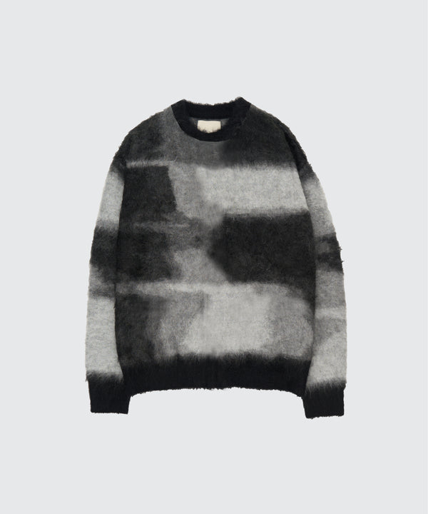 Kid Mohair Jacquard Sweater