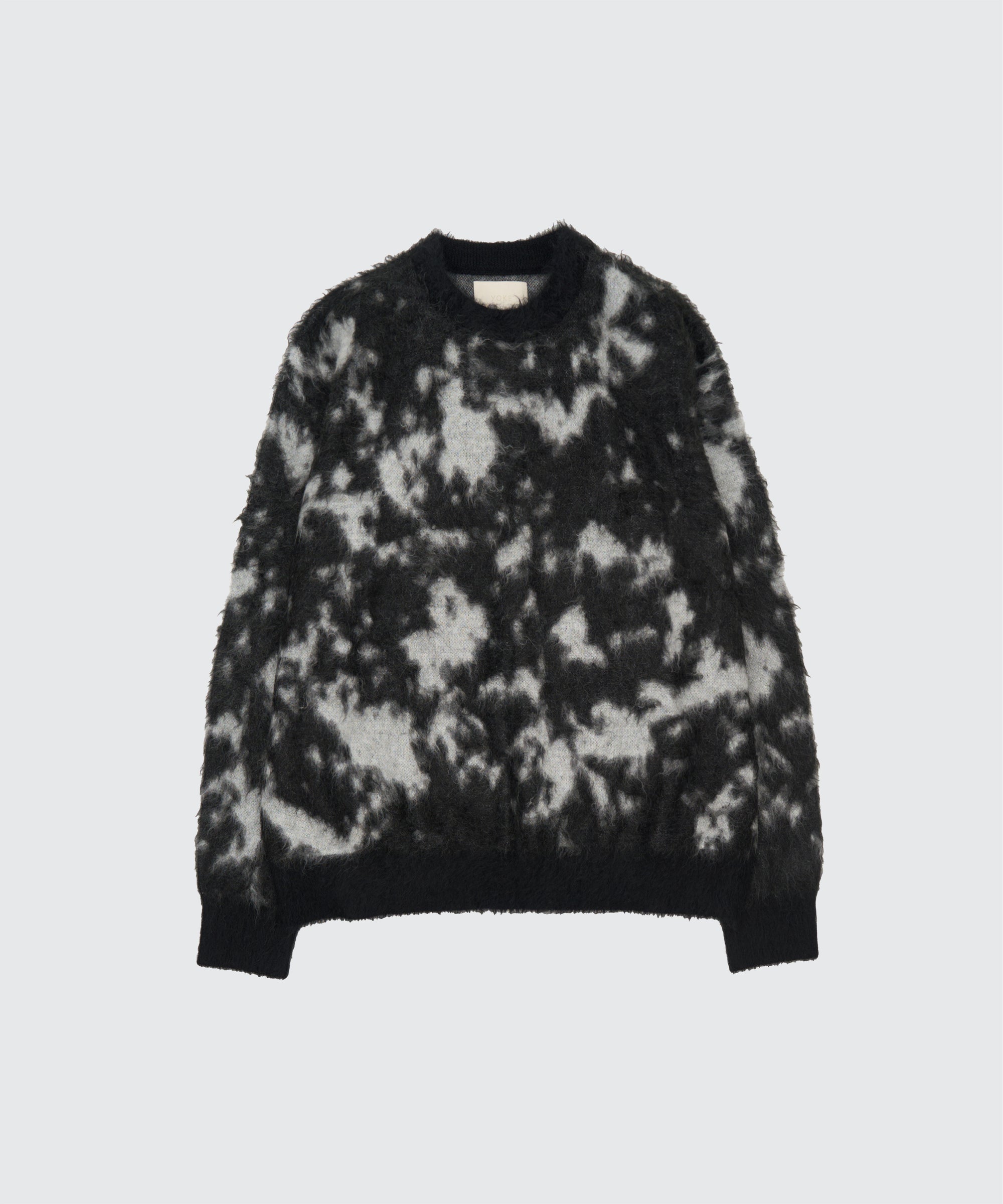 Kid Mohair Jacquard Sweater