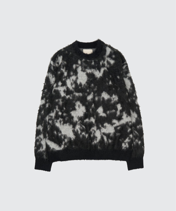 Kid Mohair Jacquard Sweater