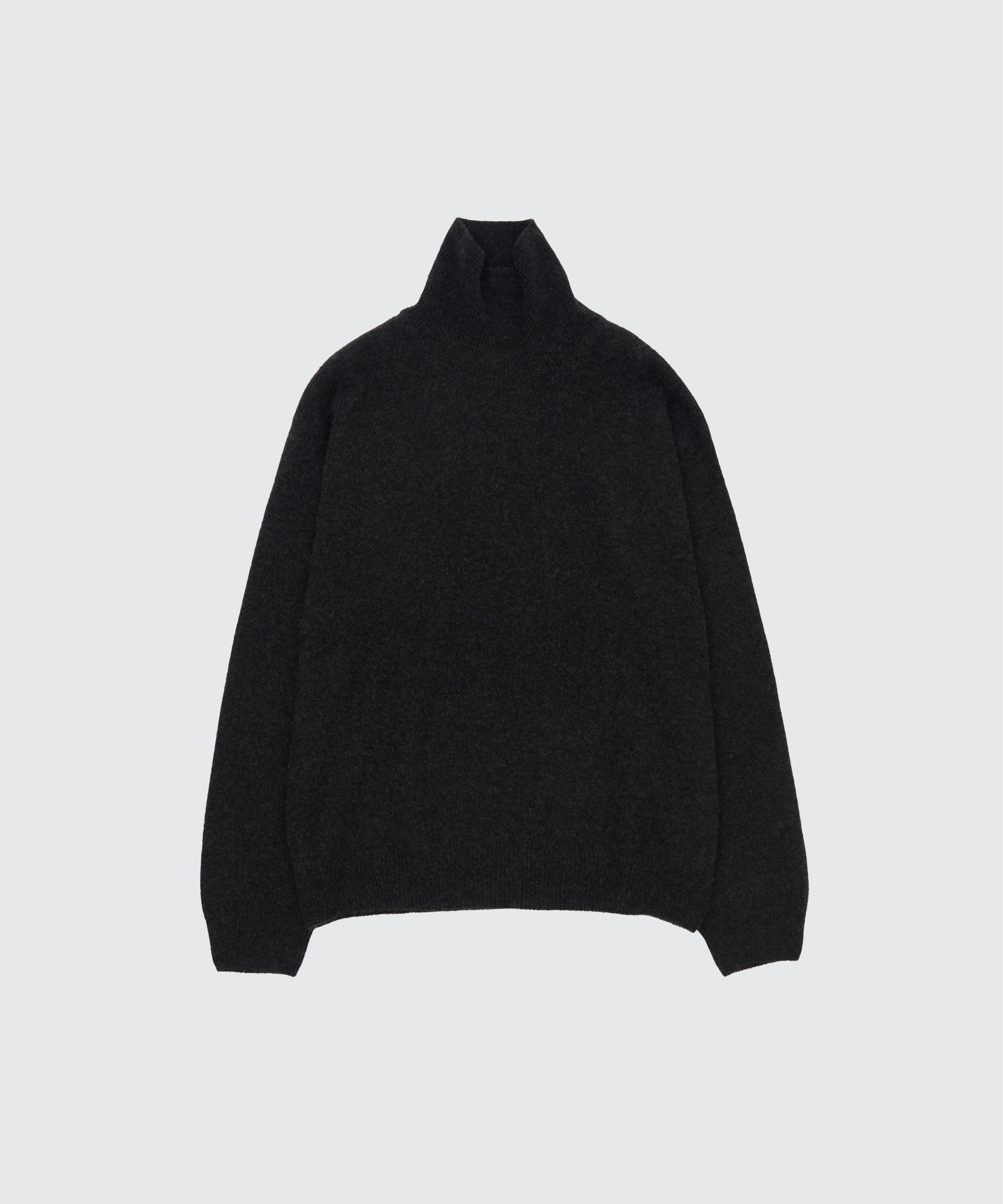 Cashmere Wholegarment Turtleneck Sweater | YOKE Ofiicial Website