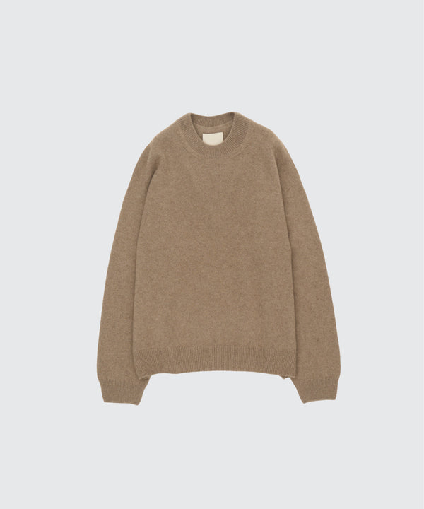 Cashmere Wholegarment Crewneck Sweater