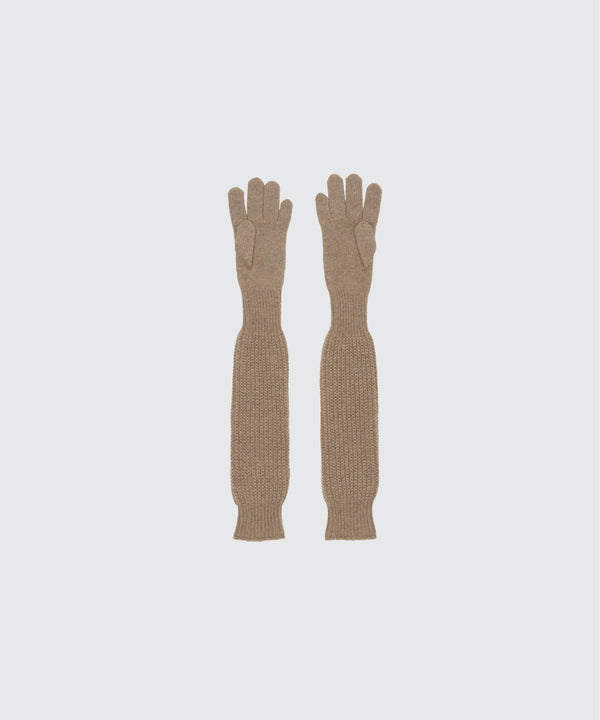 Cashmere Long Gloves