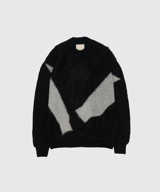 Photogram Intarsia Sweater | YOKE Official Website