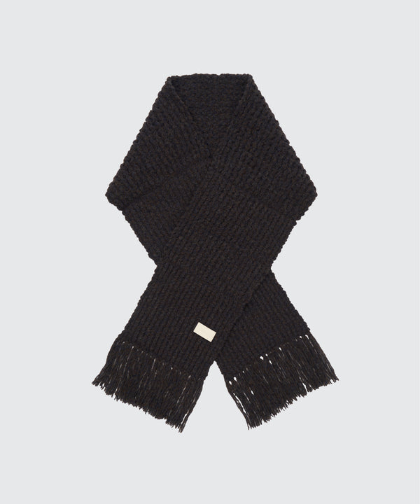 Baby Alpaca Big Waffle Long Stole
