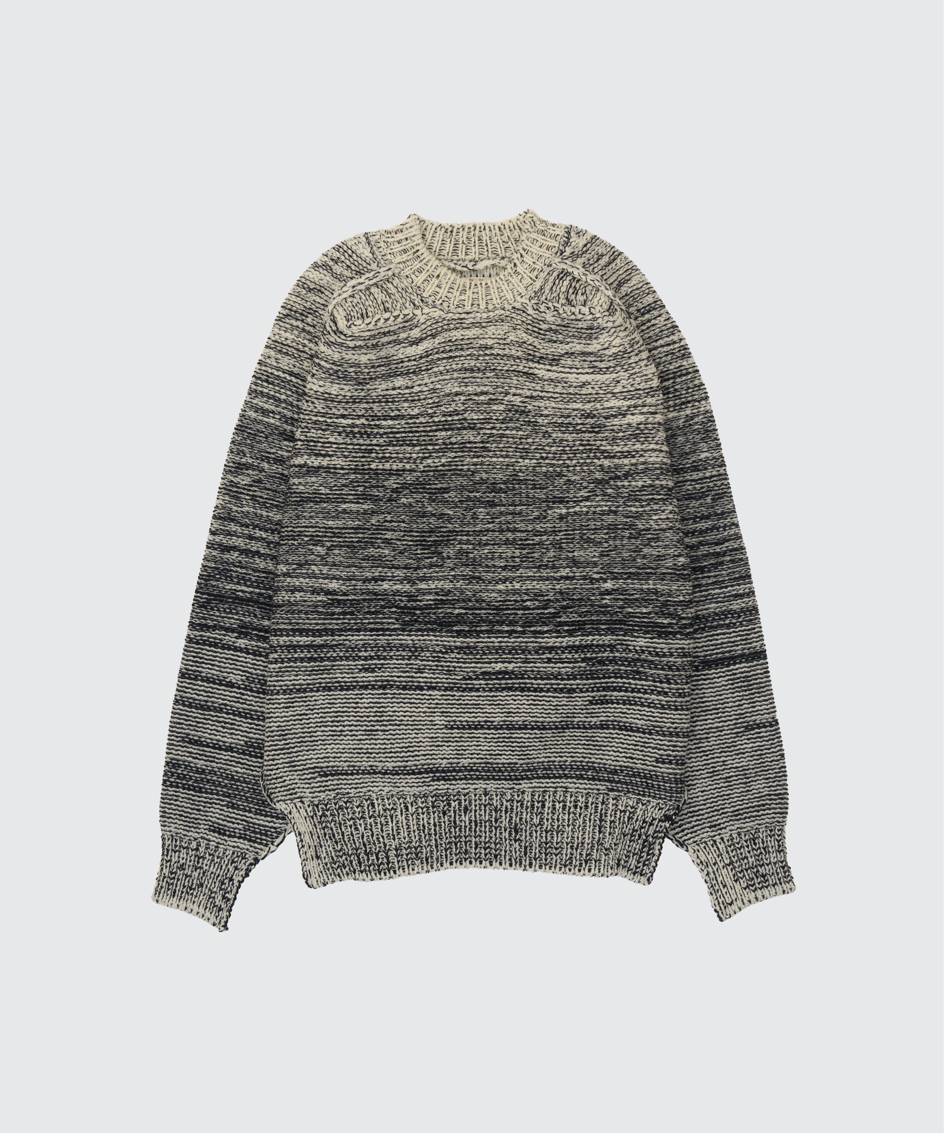 Gradation Crewneck Sweater | YOKE Official Website