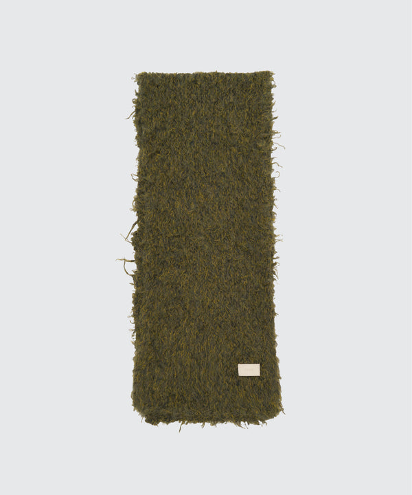 3Color Mix Mohair Long Stole