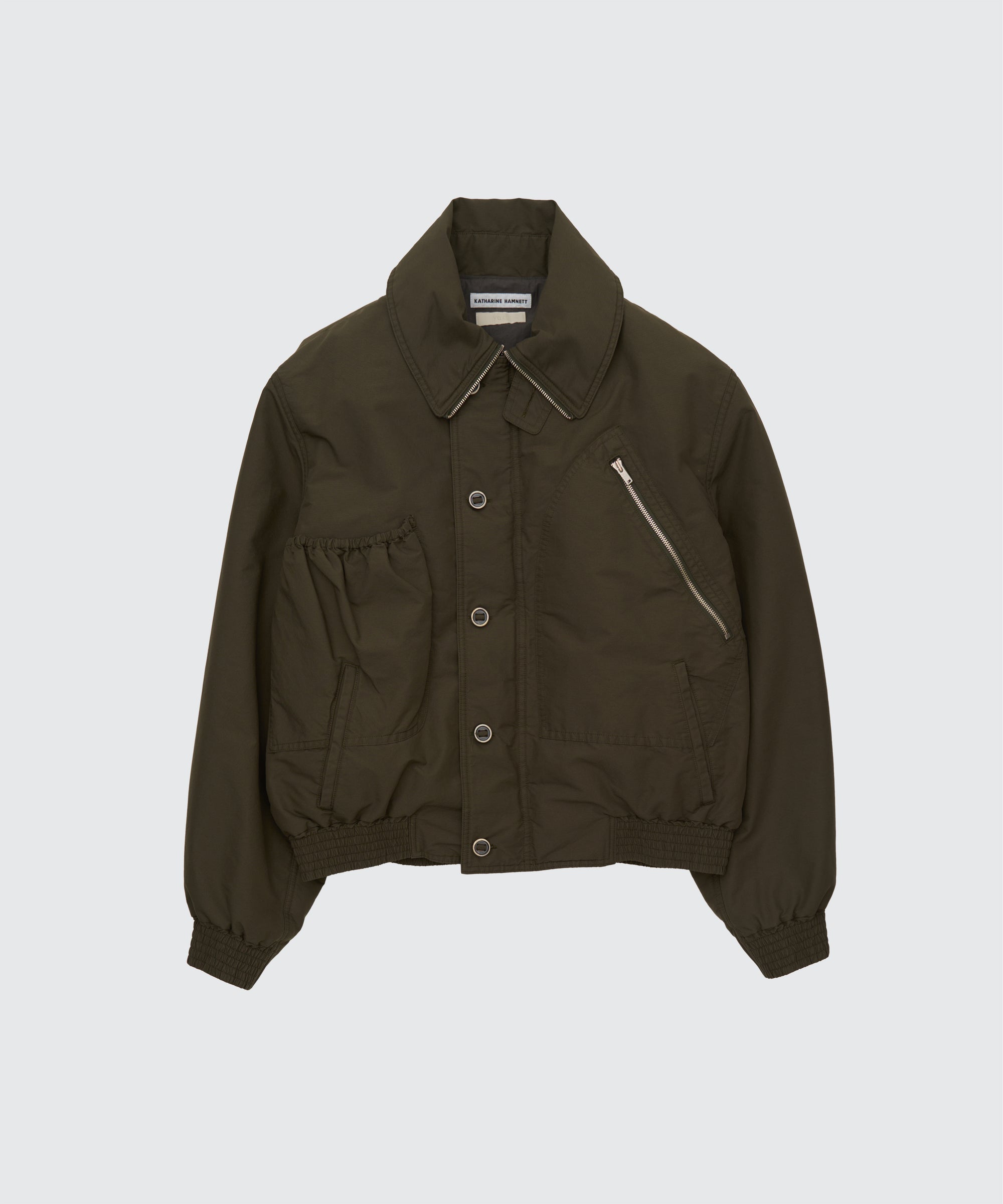 "KATHARINE HAMNETT" Recycle Polyester Short Blouson