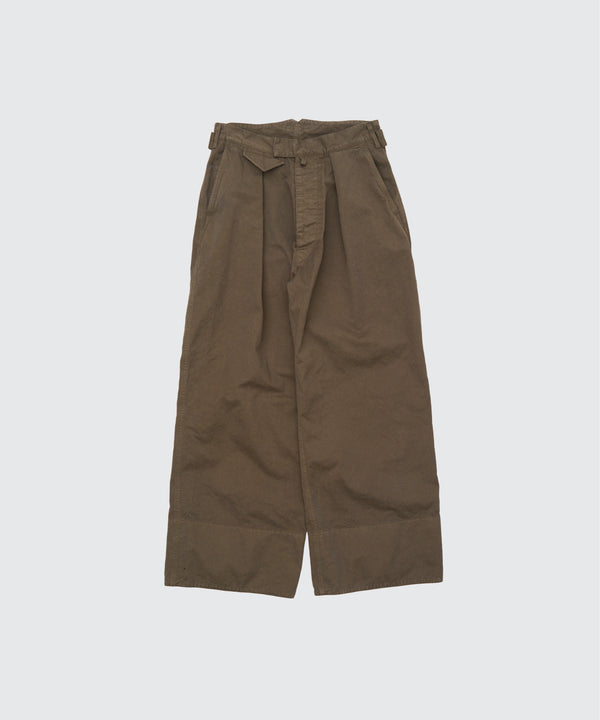“Katharine Hamnett” Organic Cotton Wide-Leg Work Pants
