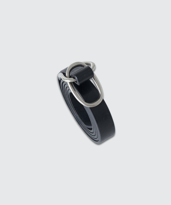 Double Buckle Leather Belt