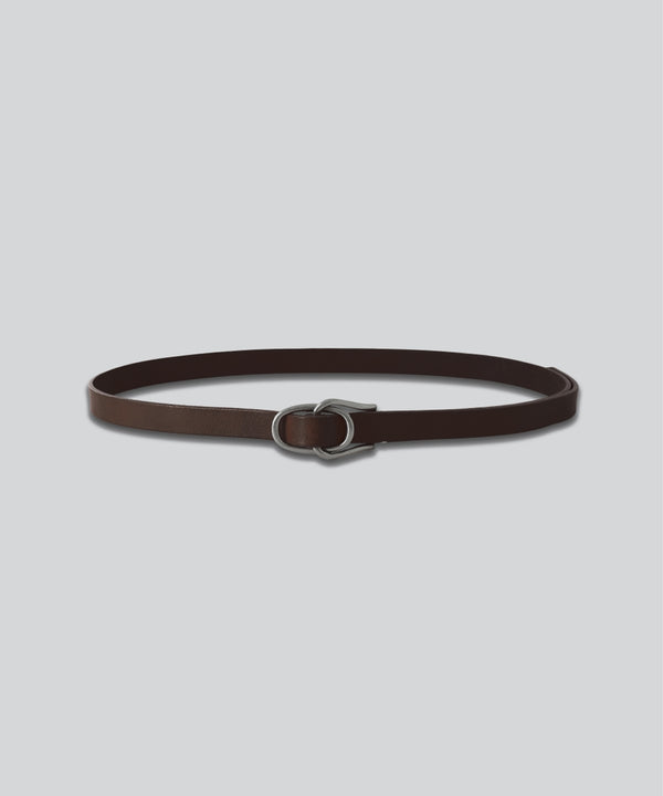 Double Buckle Leather Belt