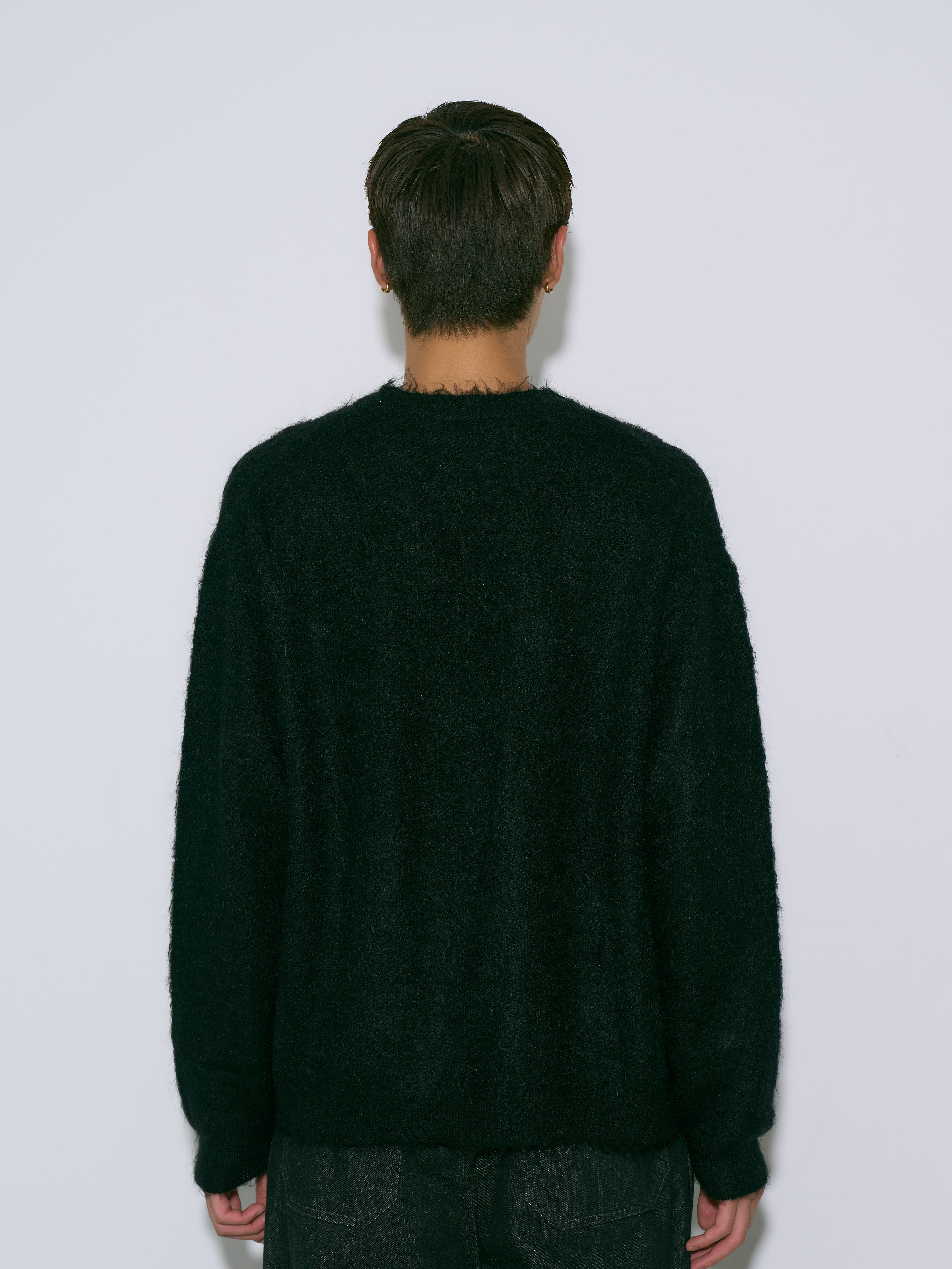 Brushed Mohair Sweater | YOKE Official Website