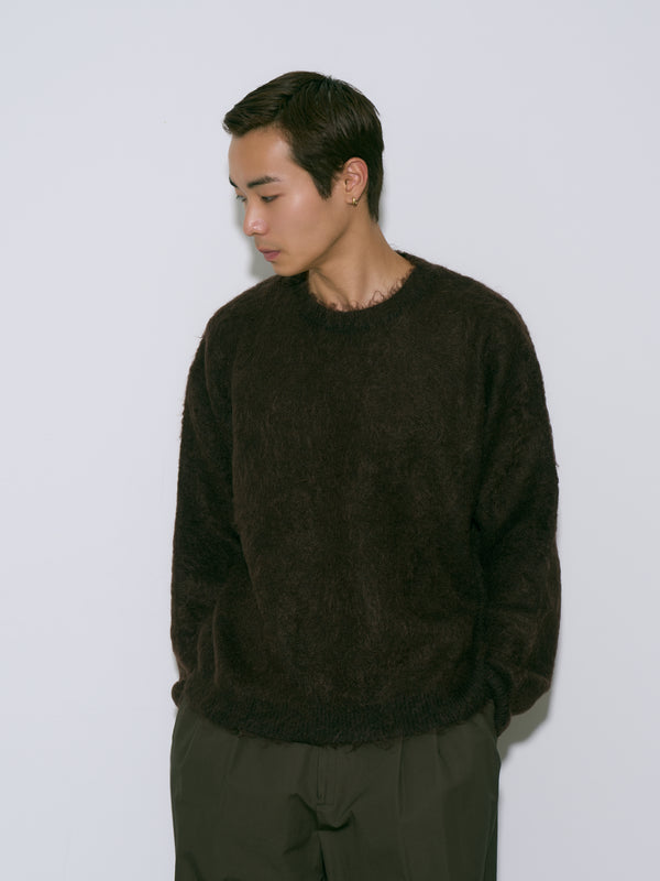Brushed Mohair Sweater