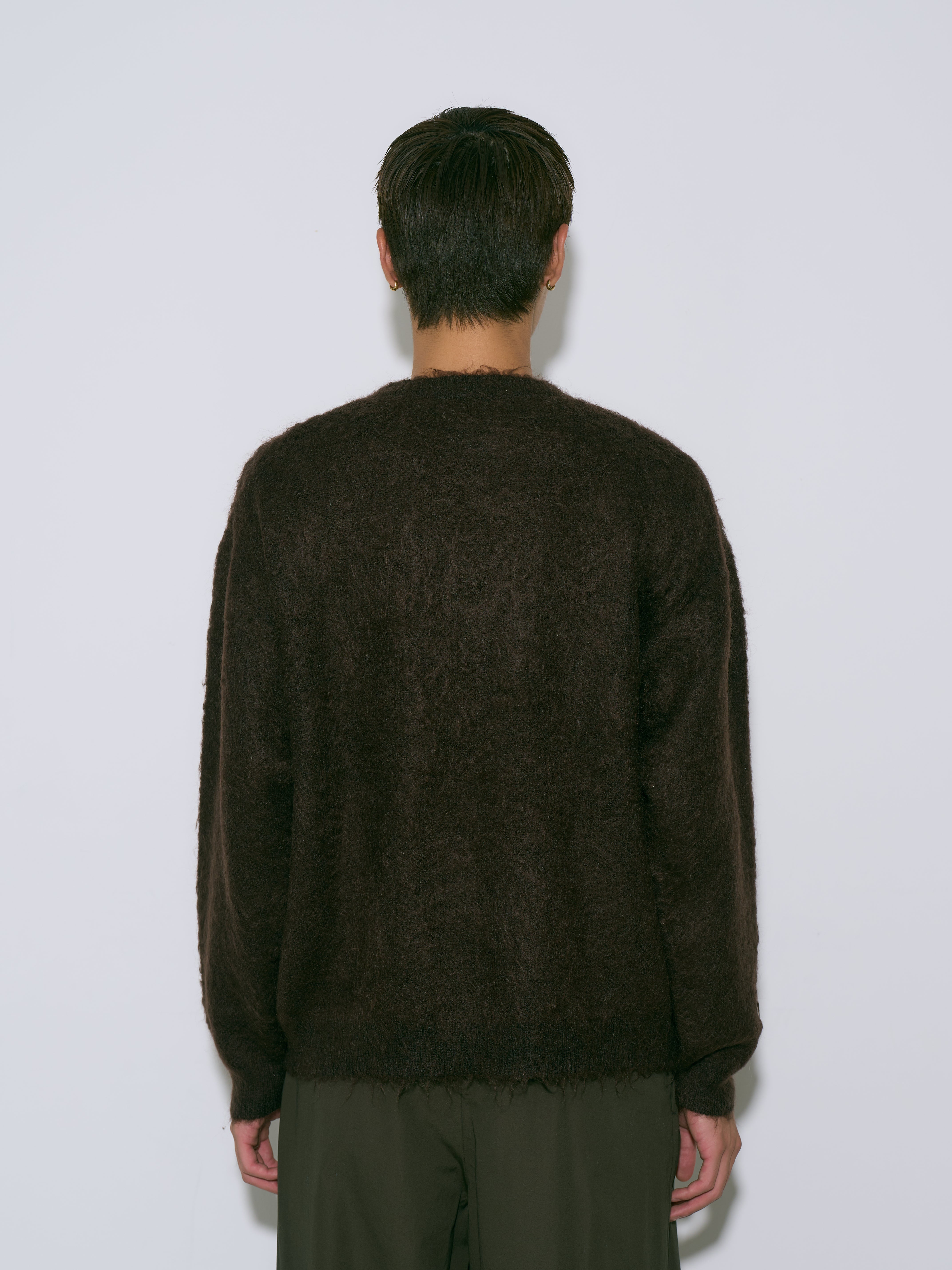 Brushed Mohair Sweater – YOKE