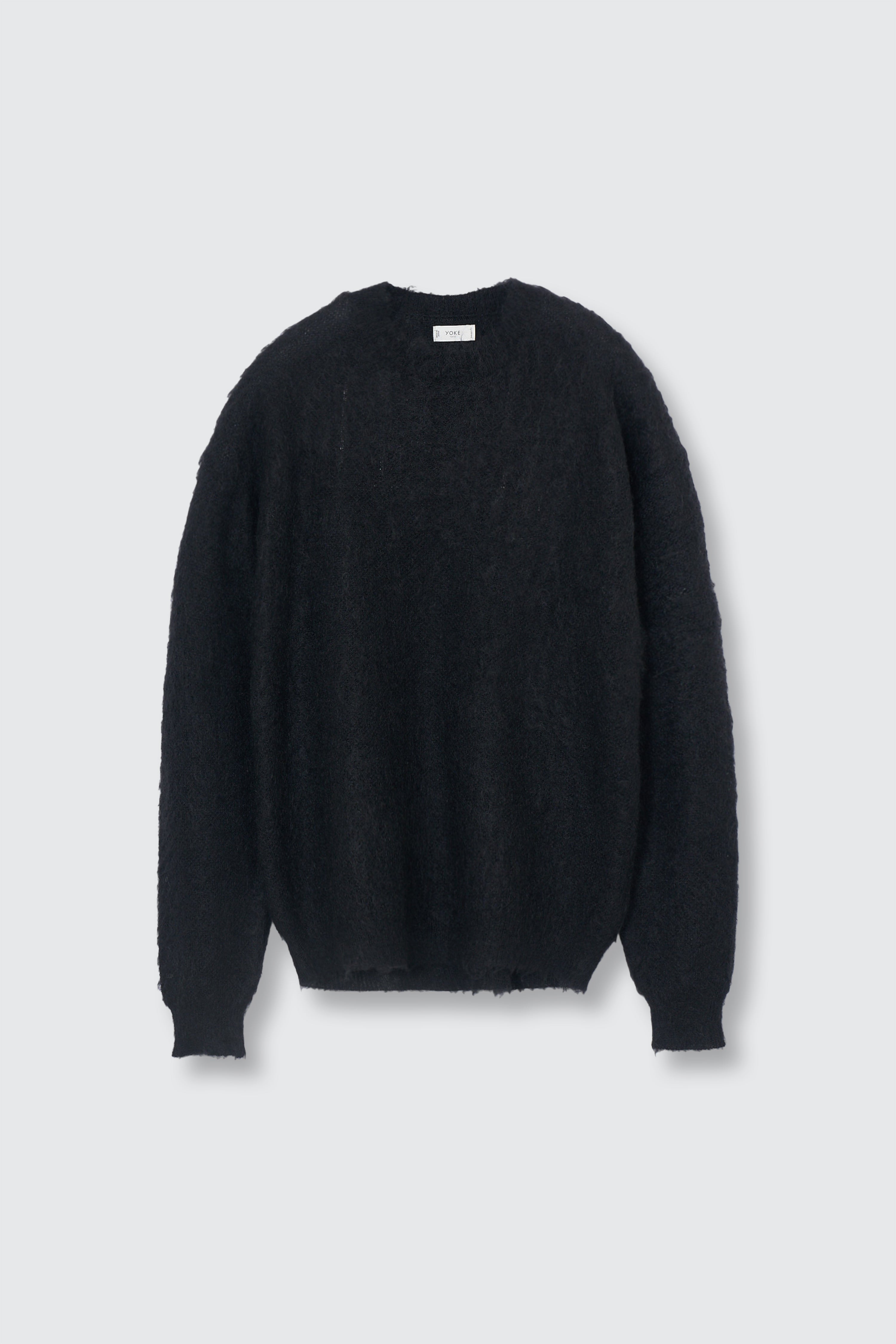 Exclusive Brushed Mohair Sweater | YOKE Official Website