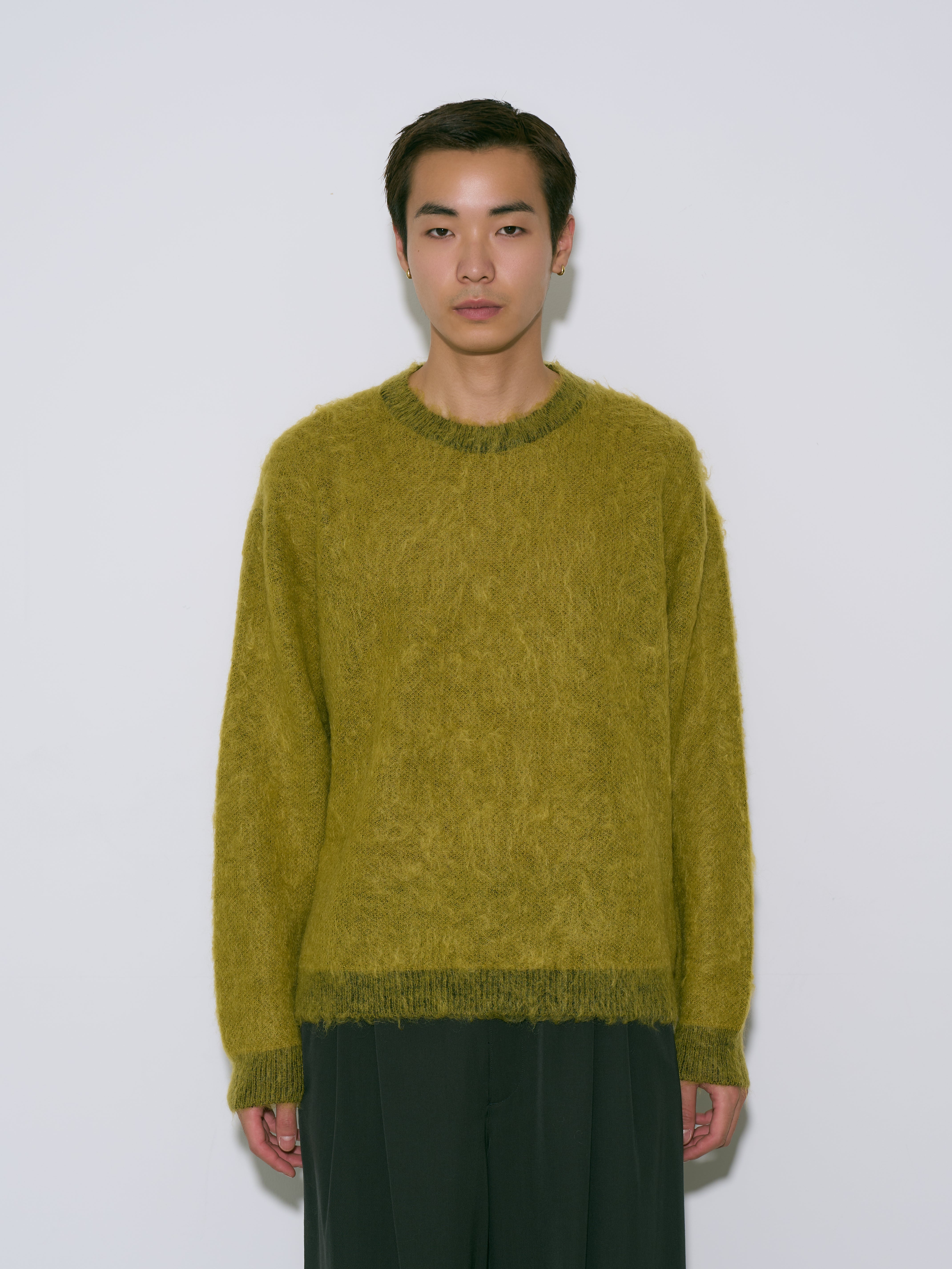 Brushed Mohair Sweater | YOKE Official Website