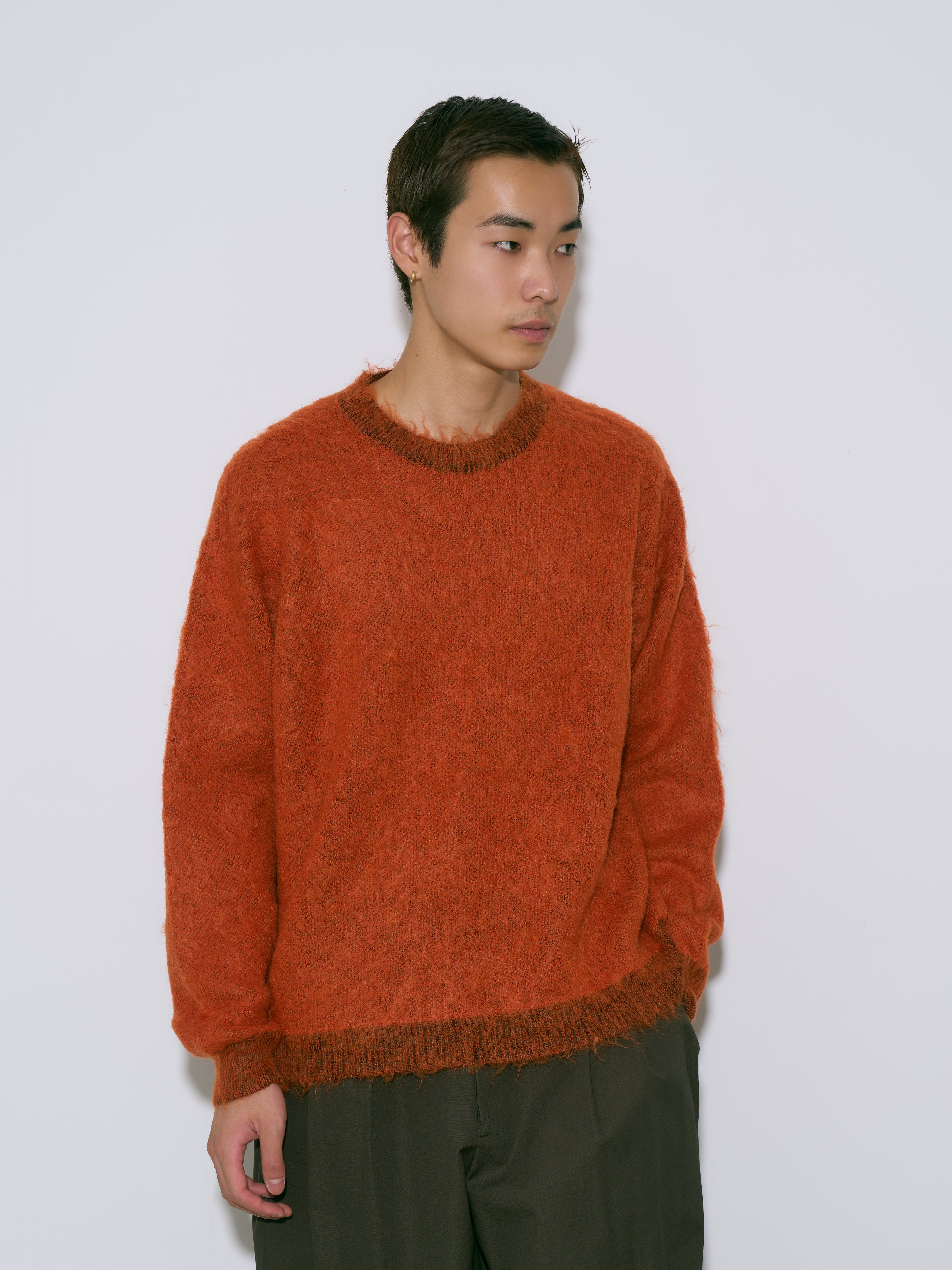 yoke モヘアセーター Brushed Mohair Sweater | YOKE Official Website