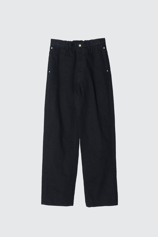 Denim Wide Straight Pants