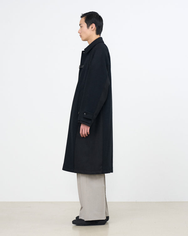 YOKE×Graphpaper Melton / gabadine Connected Bal Collar Coat