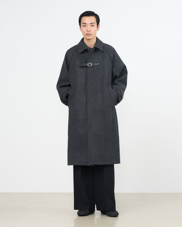 YOKE×Graphpaper Melton / gabadine Connected Bal Collar Coat