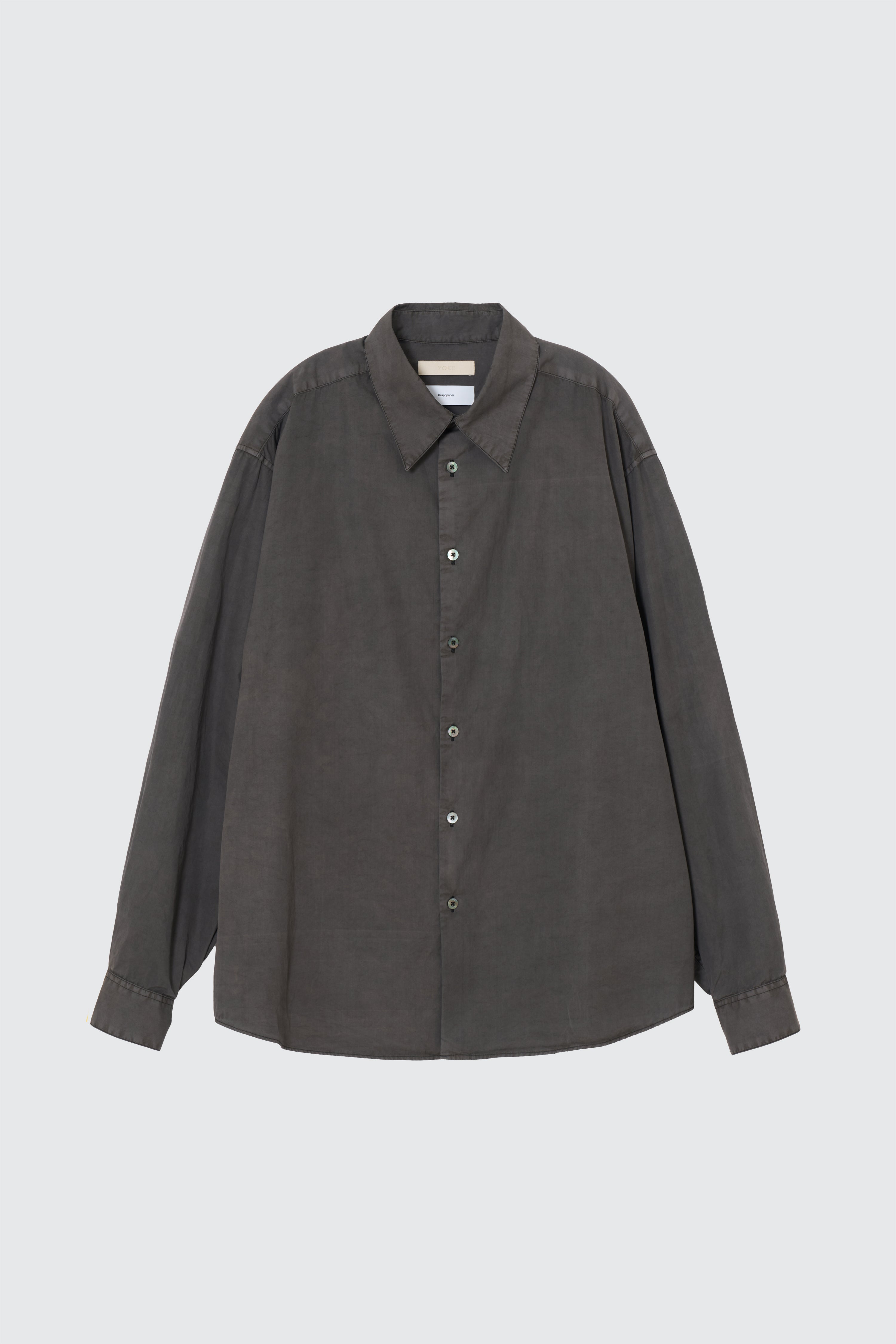 Pigment Dyed Regular Shirt | YOKE Official Website