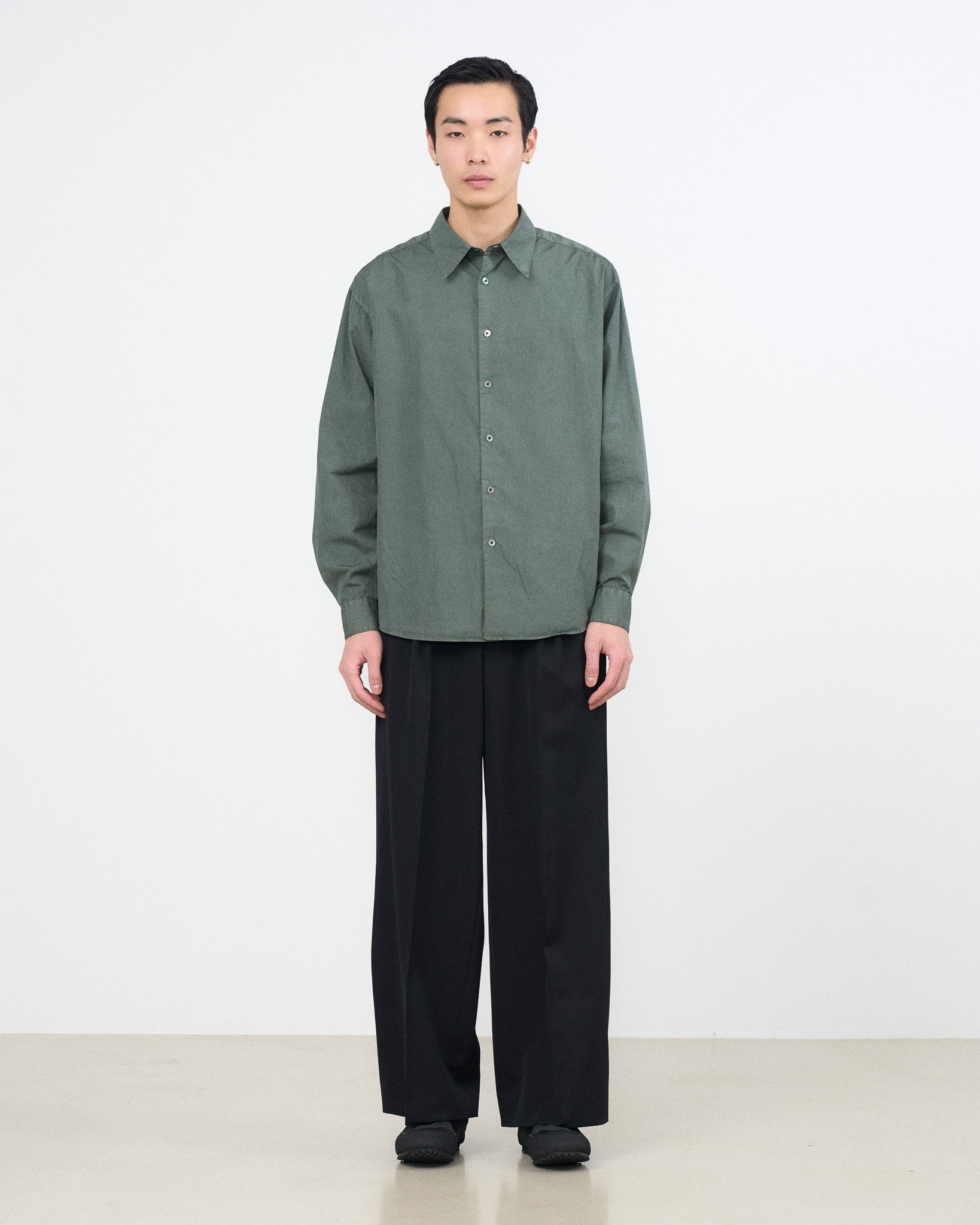 Pigment Dyed Regular Shirt | YOKE Official Website