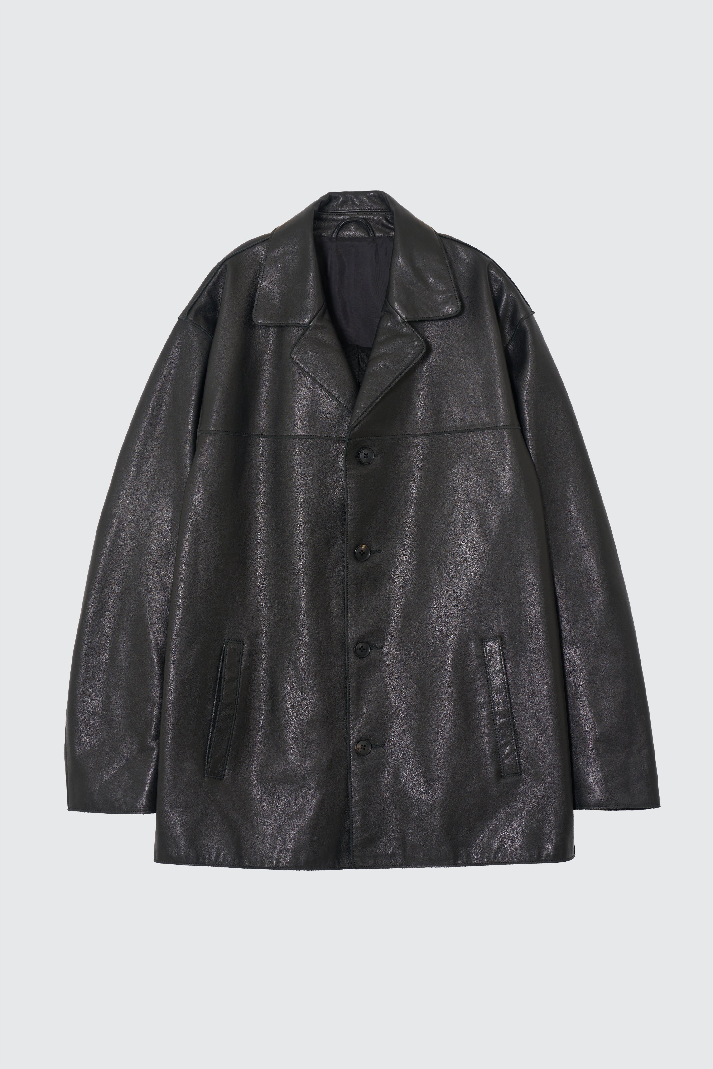 Cow Leather Car Jacket | YOKE Official Website