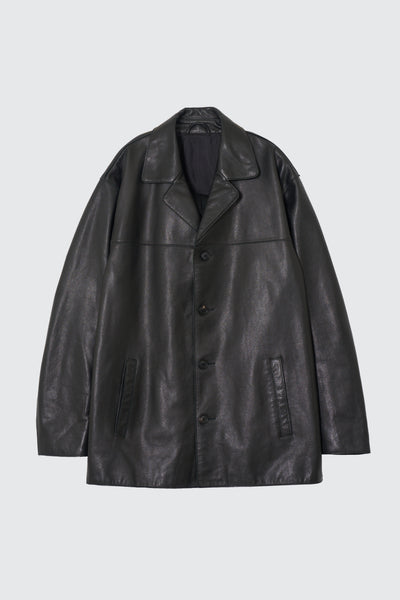 Cow Leather Car Jacket | YOKE Official Website