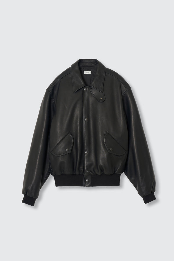 Lamb Leather Bomber Jacket