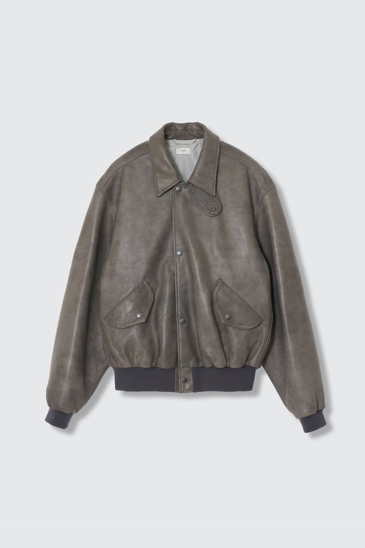 Lamb Leather Bomber Jacket