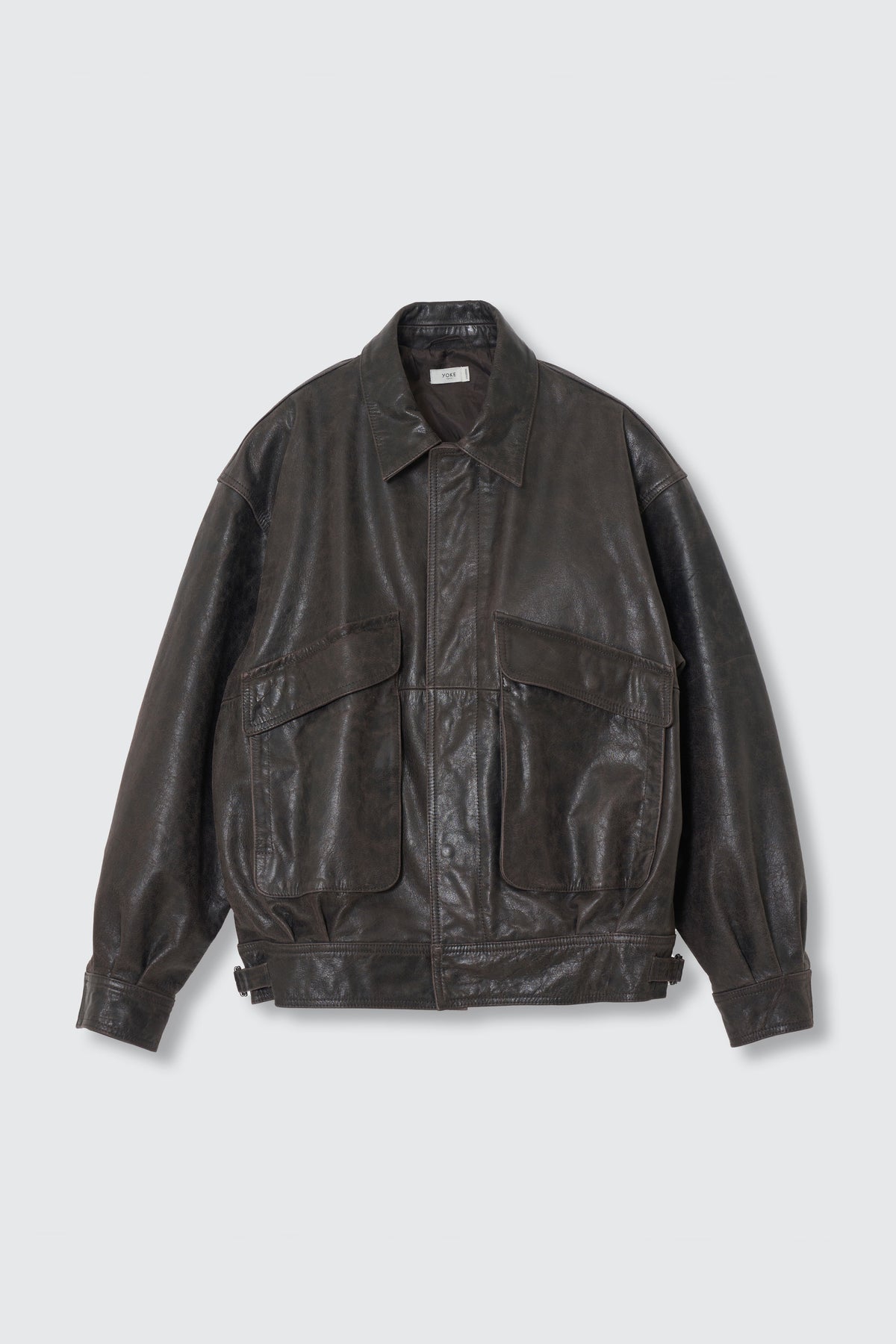 Cow Leather Flight Jacket