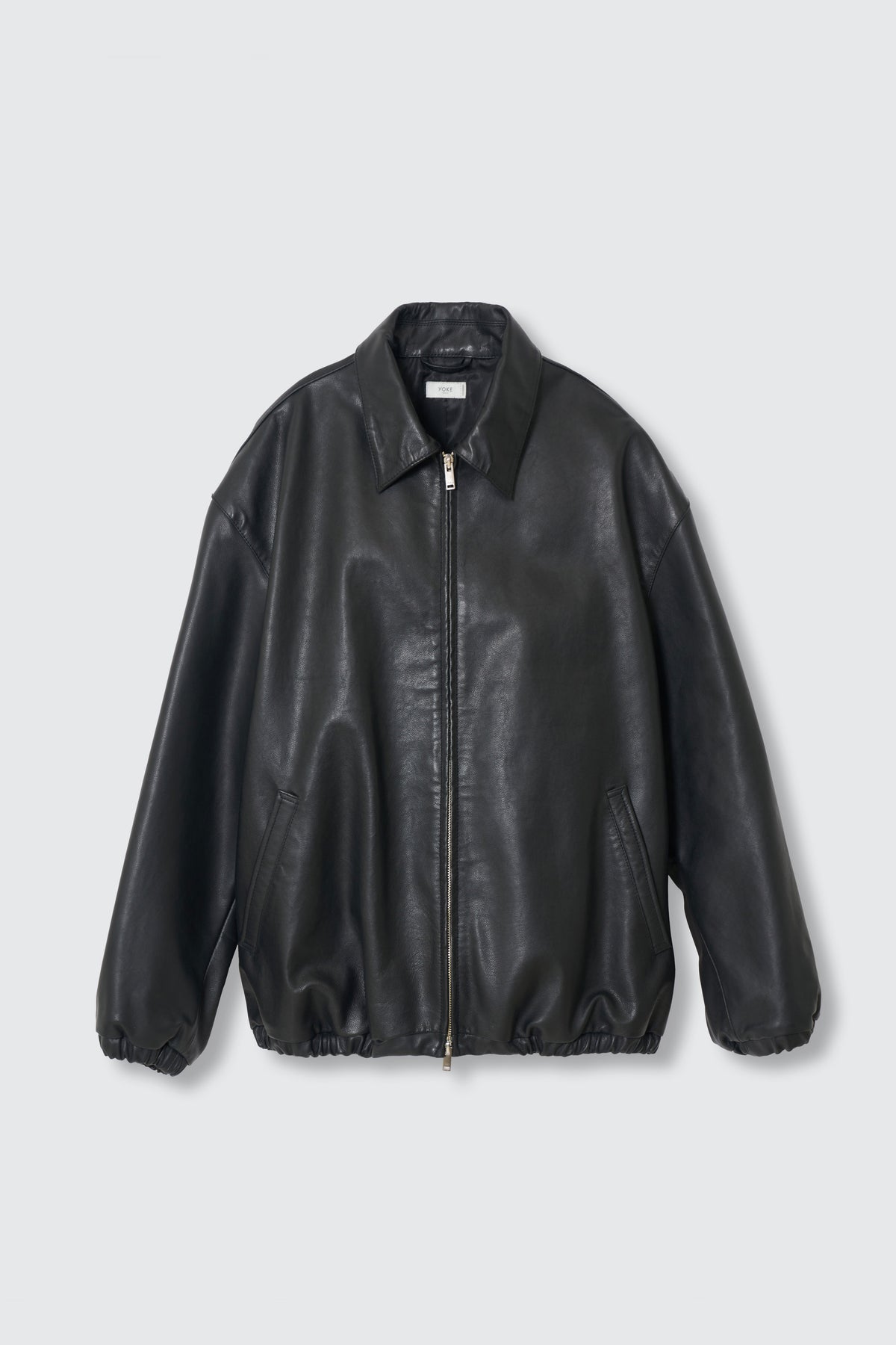 Calf Leather Sports Jacket