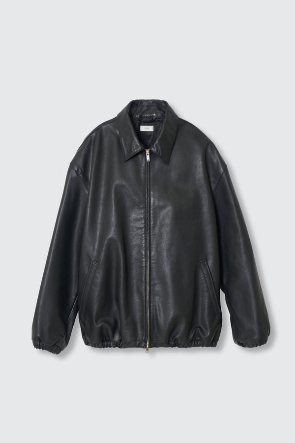Calf Leather Sports Jacket