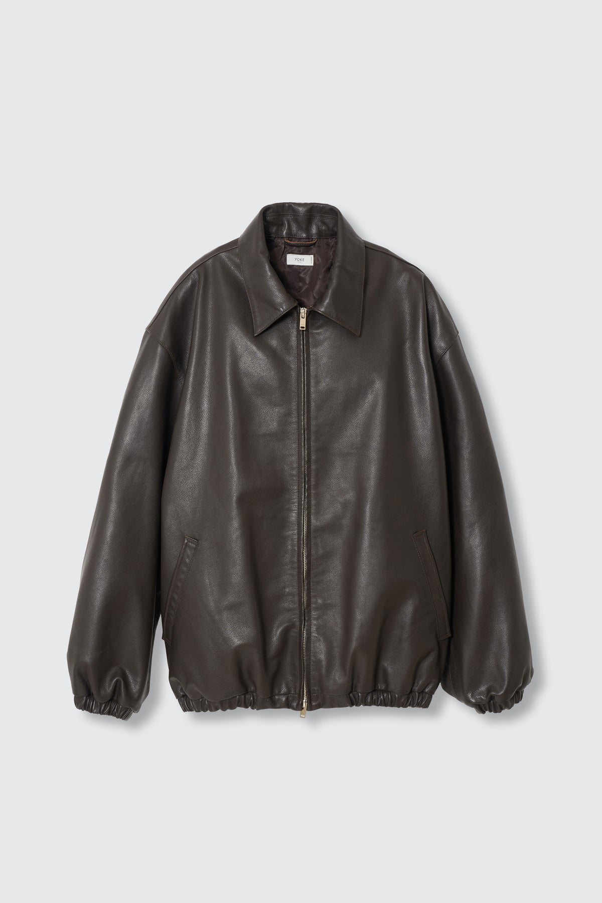 Calf Leather Sports Jacket