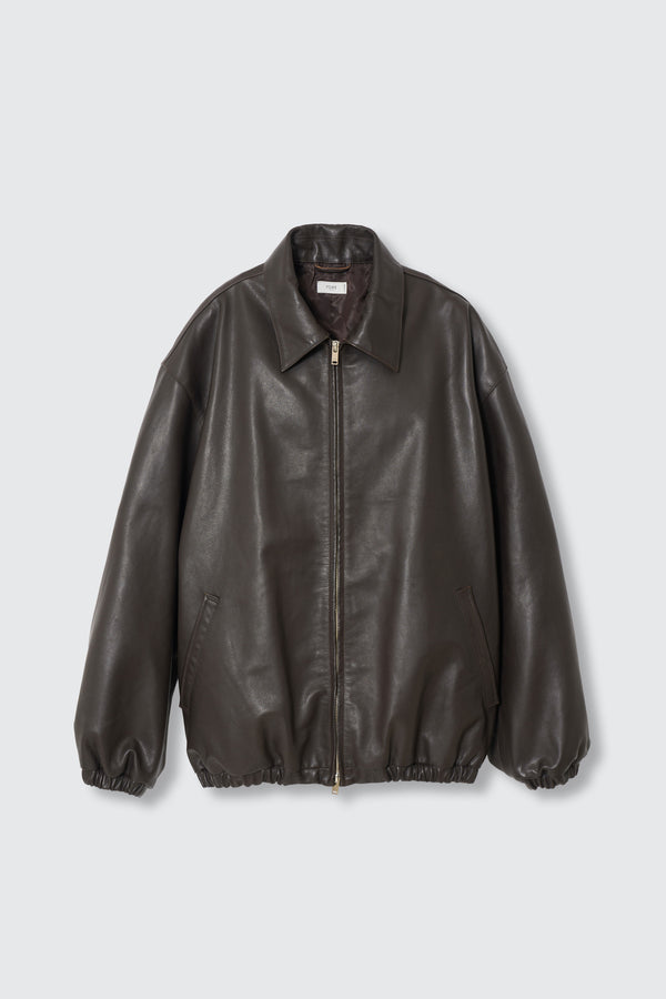 Calf Leather Sports Jacket