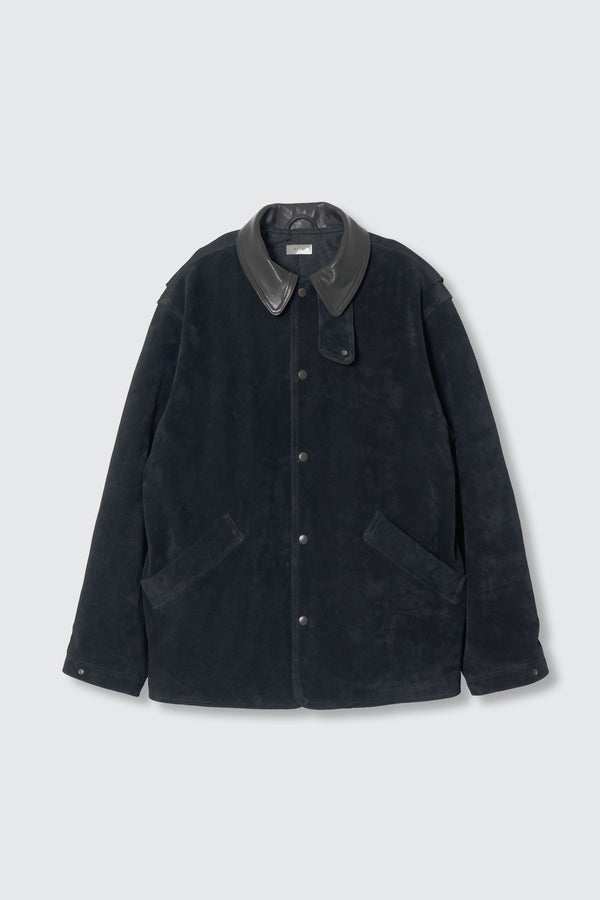 Brushed Cow Suede Work Jacket