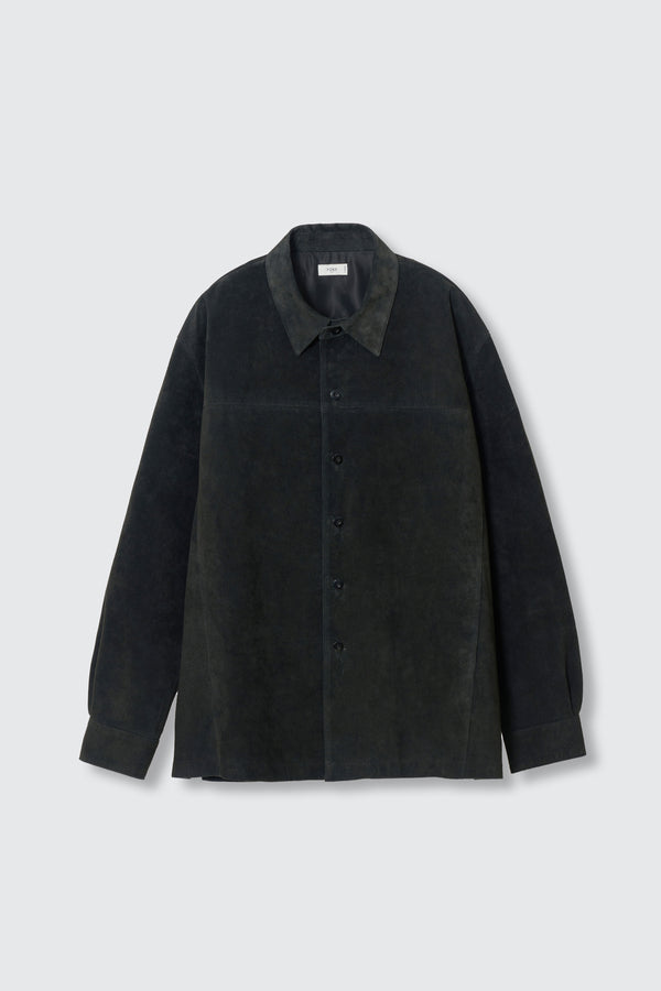 Pig Suede Shirt Jacket