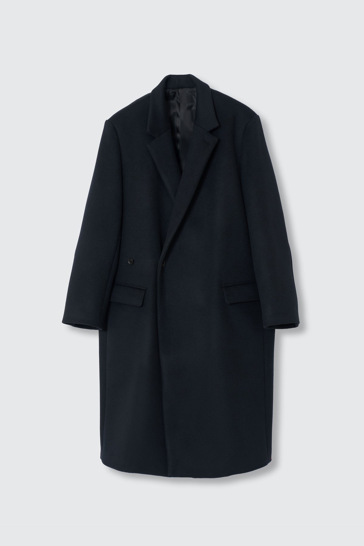 Super160's Wool Beaver Melton Chester Coat