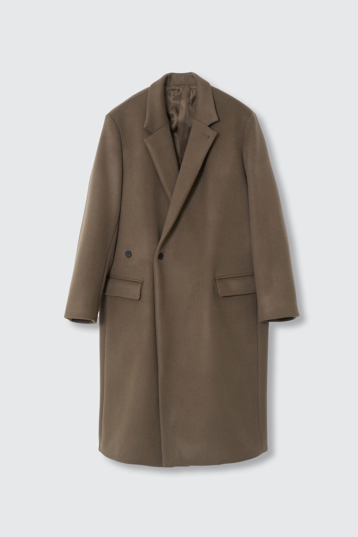 Super160's Wool Beaver Melton Chester Coat