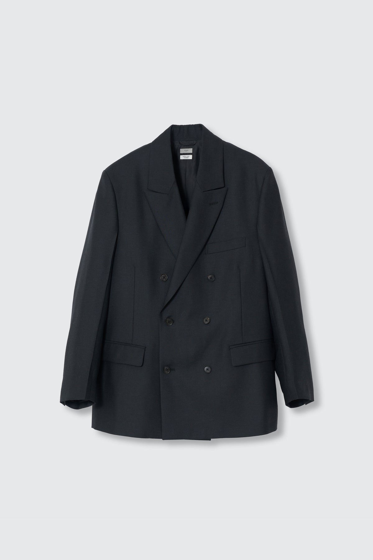 Wool Serge Double Breasted Jacket