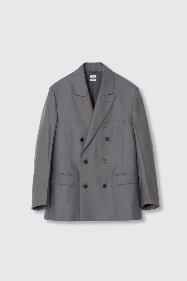 Wool Serge Double Breasted Jacket