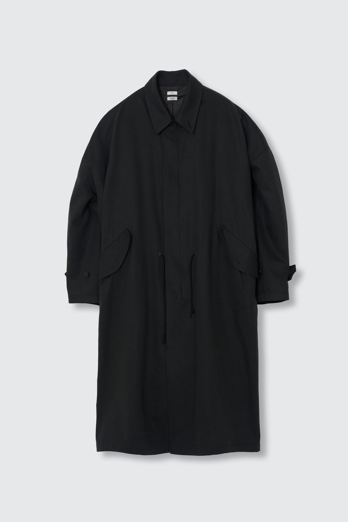 Tencel Cotton Twill Mods Stain Collar Coat