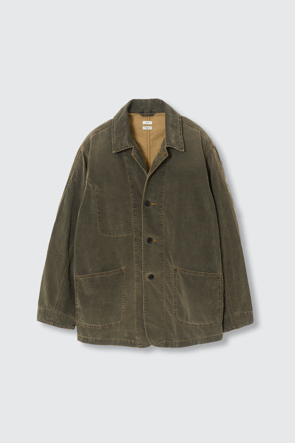 Corduroy Coverall Jacket