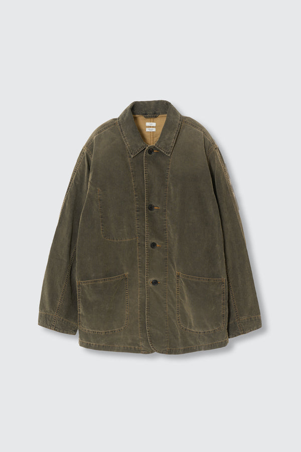 Corduroy Coverall Jacket