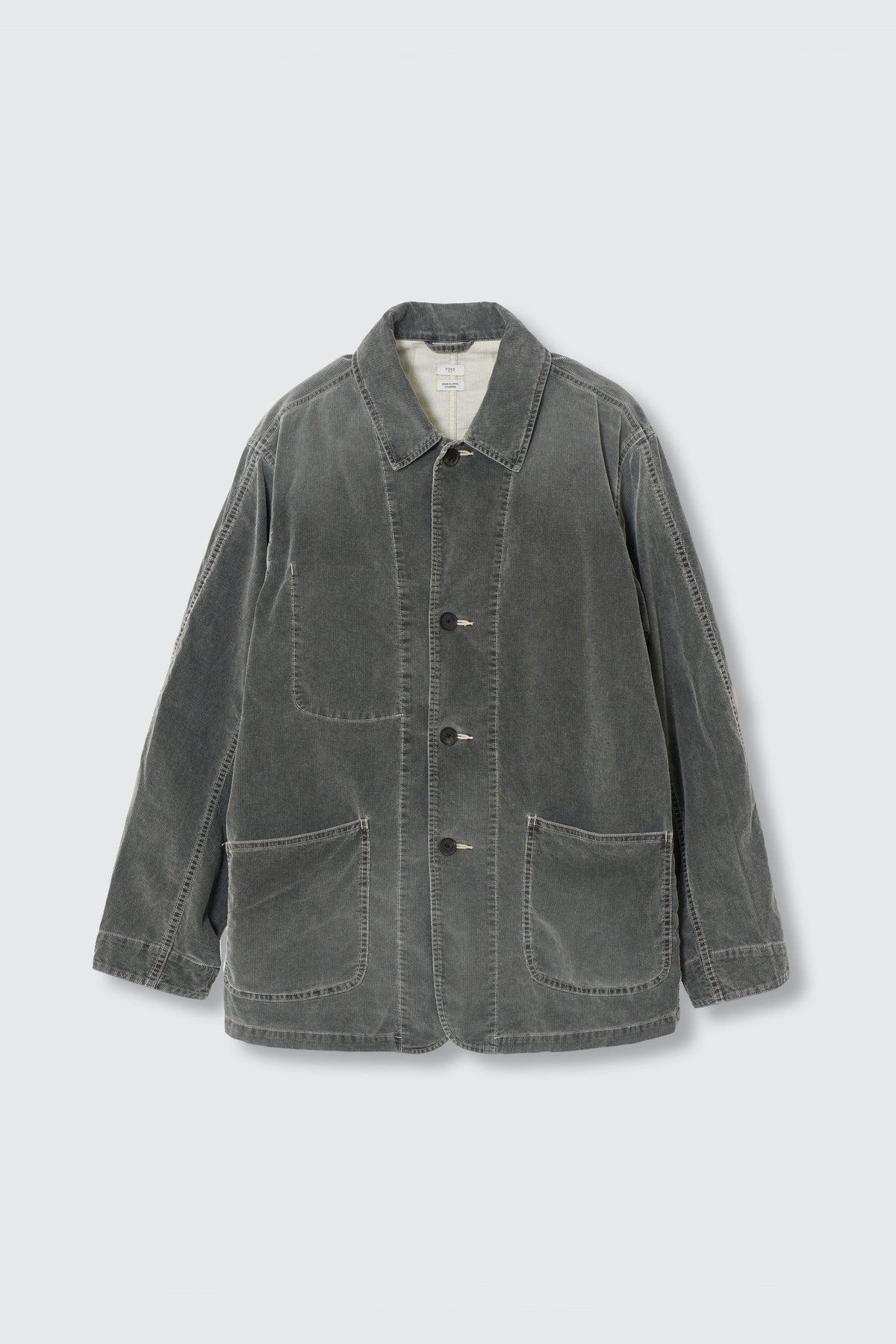 Corduroy Coverall Jacket