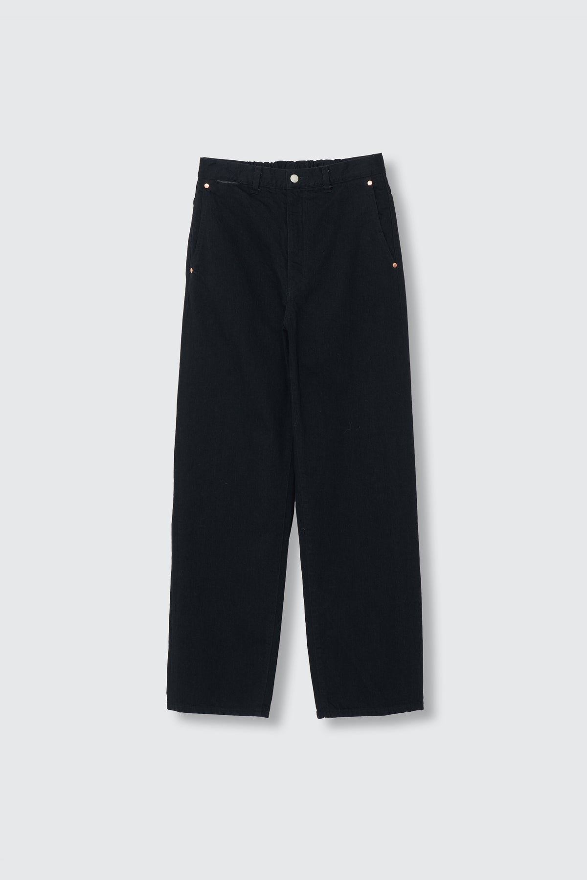 Wide Straight Denim 5P Pants