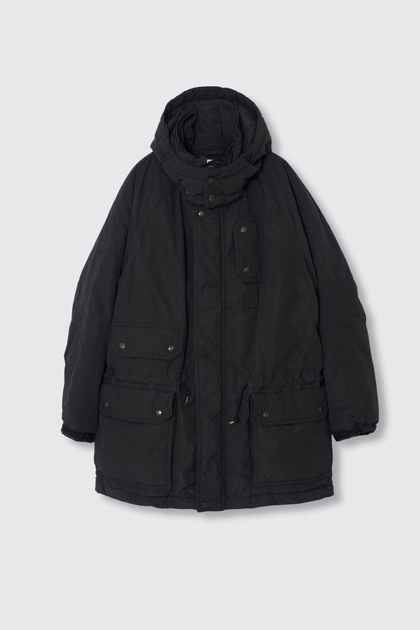 Polyester Nylon Cotton Microfiber Taffeta Puffer Military Coat